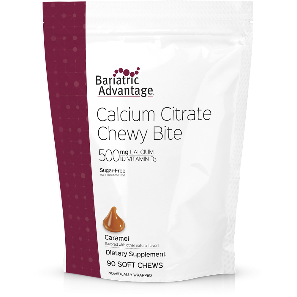 Bariatric Advantage Calcium Chewy Bites 500mg