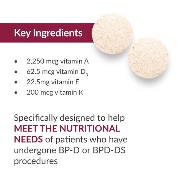 Chewable High ADEK Multivitamin - Tropical Fruit