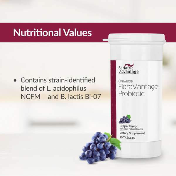 Bariatric Advantage | Chewable FloraVantage® Probiotic