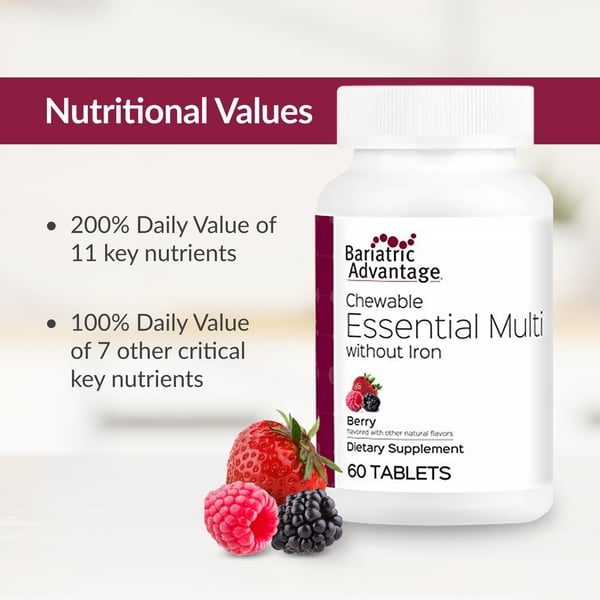 Essential Multivitamin (2 Flavors) | Bariatric Advantage, Inc.