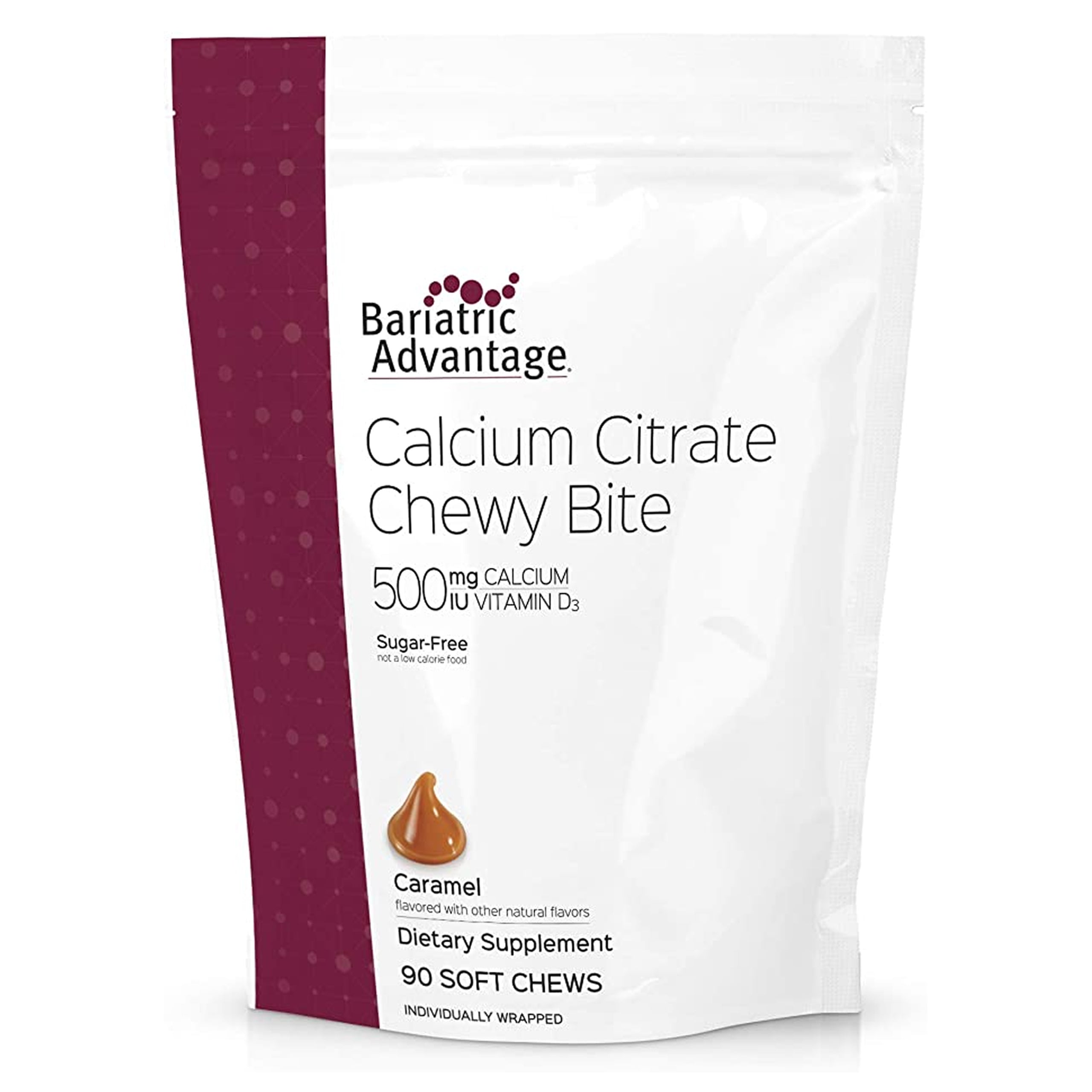 Calcium Citrate Chewy Bites 500mg (11 Flavors)