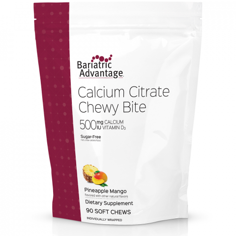 Calcium Citrate Chewy Bites 500mg (11 Flavors)